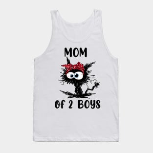 Mom Of 2 Boys Tank Top